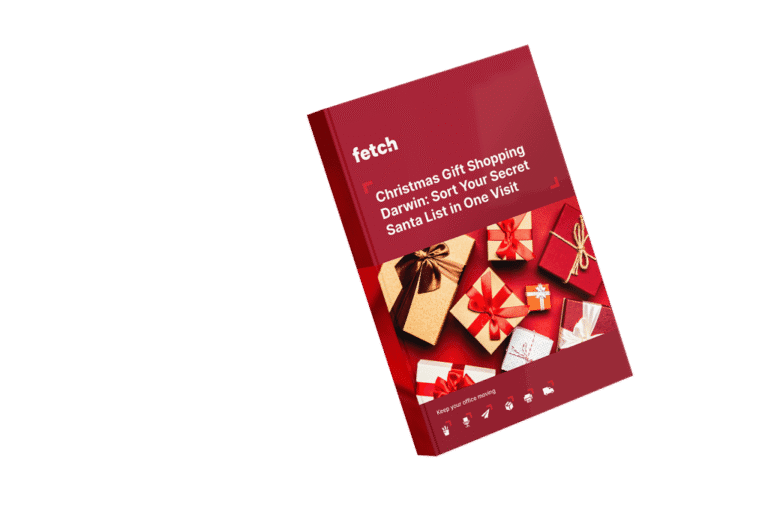 Christmas gift shopping guide with wrapped presents