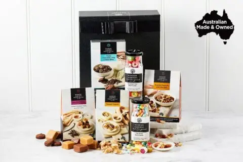 Australian gourmet snack gift hamper assortment