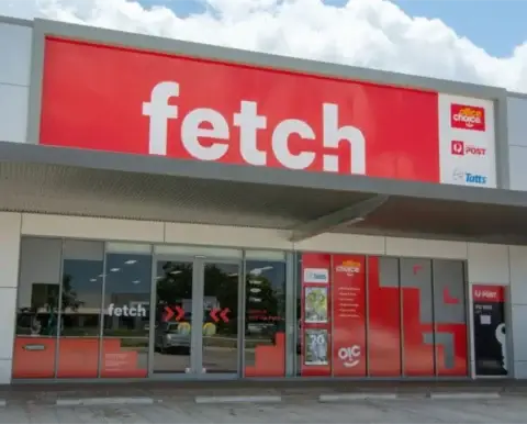 Storefront of Fetch Office Choice and Australia Post